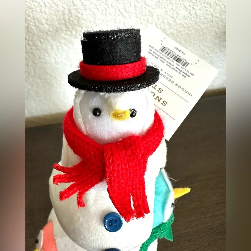 Featherly Friends Bird Snowman Stack 2023 Wondershop‎ Target NWT
